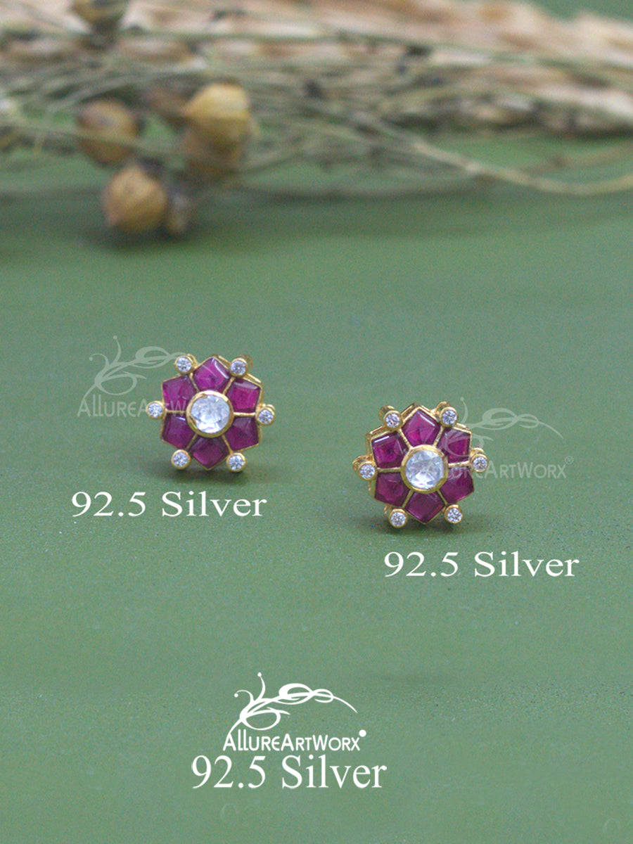 Diantha Silver Earrings(Preorder)